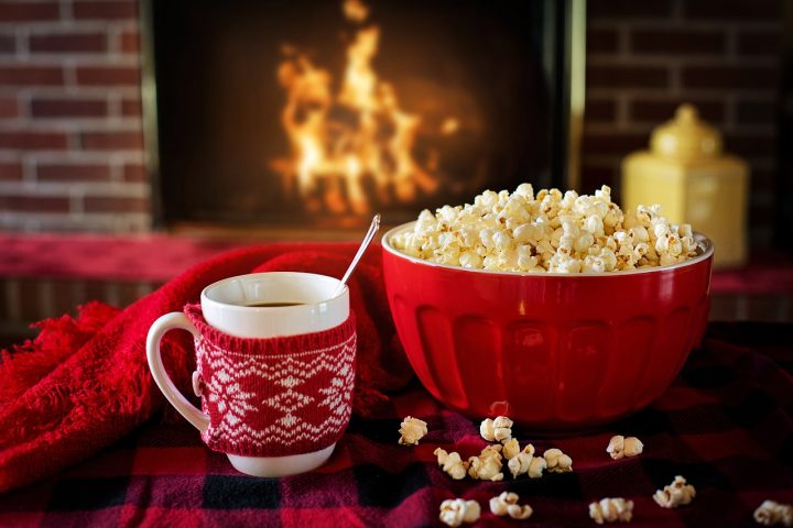 Meine Playlist im Winter, mit Kakao und Popcorn vorm Kamin